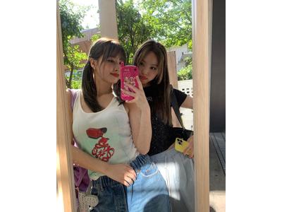 Twice モモ ツインテが最強 ナヨンと並んでビジュ炸裂 歌詞検索サイト Utaten ふりがな付