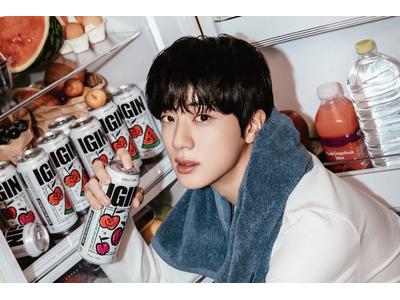 BTS・JINがアンバサダーを務める「IGIN APPLE TONIC」が日本初上陸