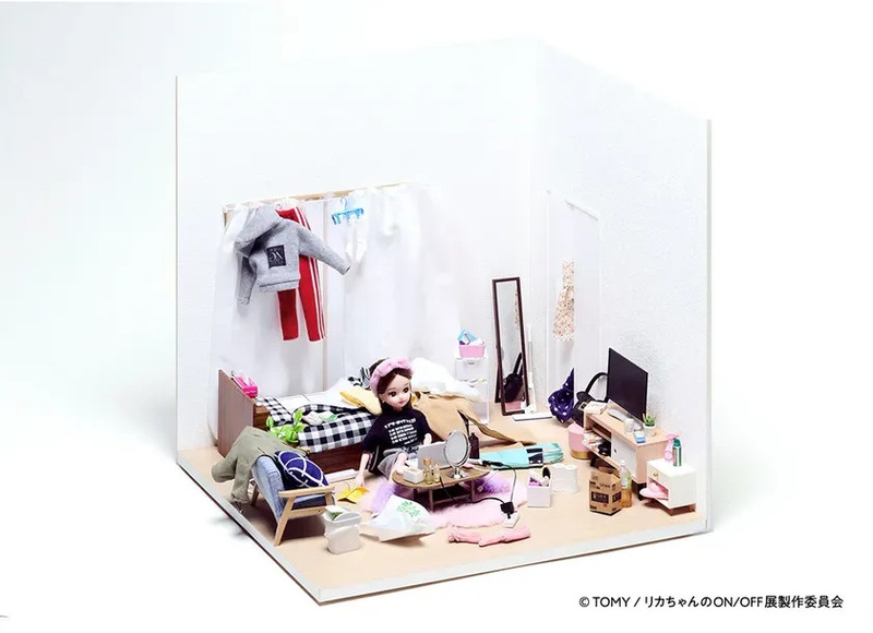 リカちゃんの部屋ジオラマ