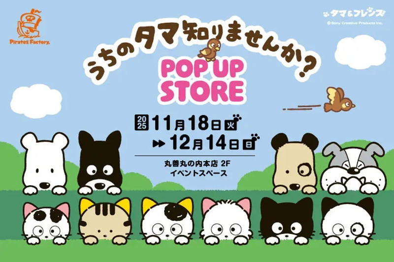 タマ＆フレンズ POP UP STORE キーアート