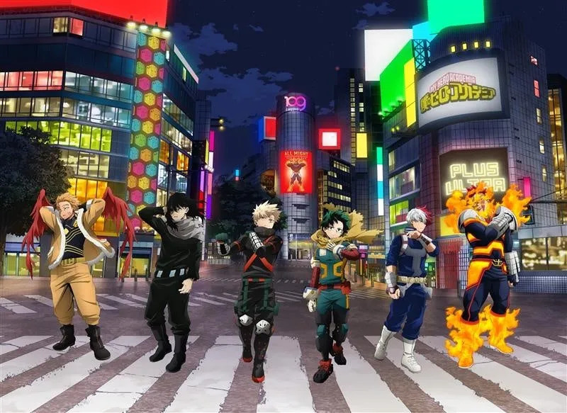 僕のヒーローアカデミア ラッピングバス