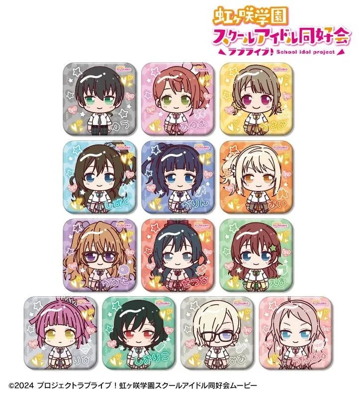 スクエア缶バッジ集合