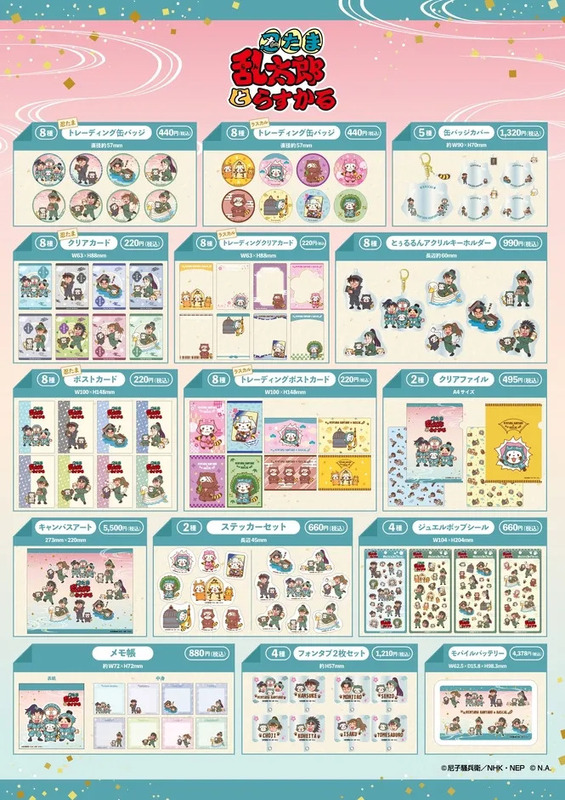 コラボグッズの一部