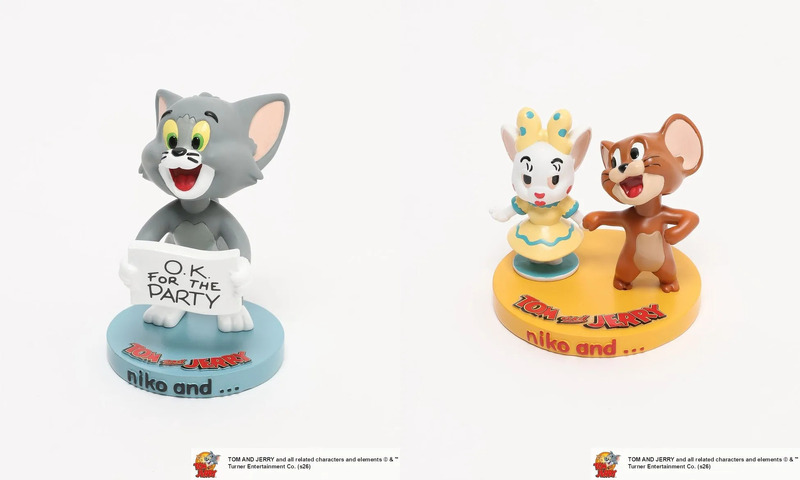 トムとジェリーのフィギュア