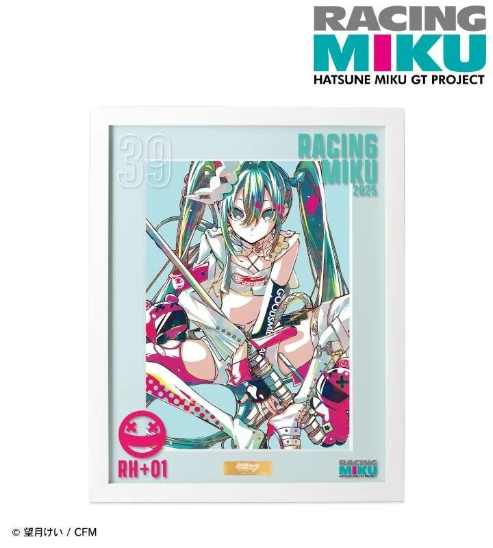 額縁に入ったミクのイラスト