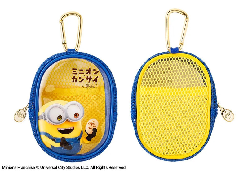 ミニオンのカンサイデザインのポーチ