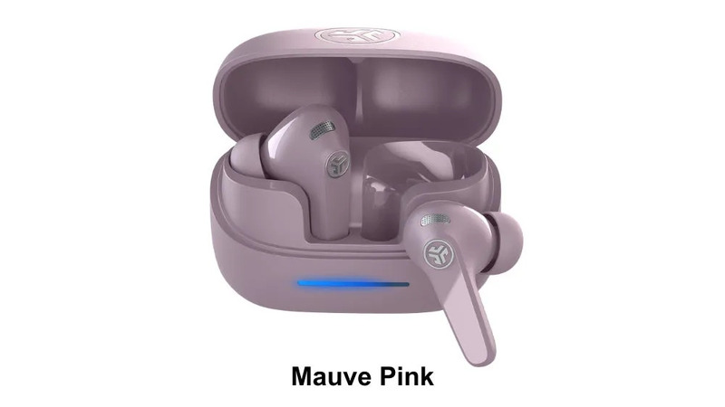 JBuds Pods ANC Mauve Pink