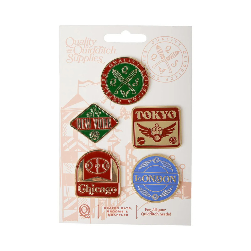 クィディッチ都市名ピンバッジセット