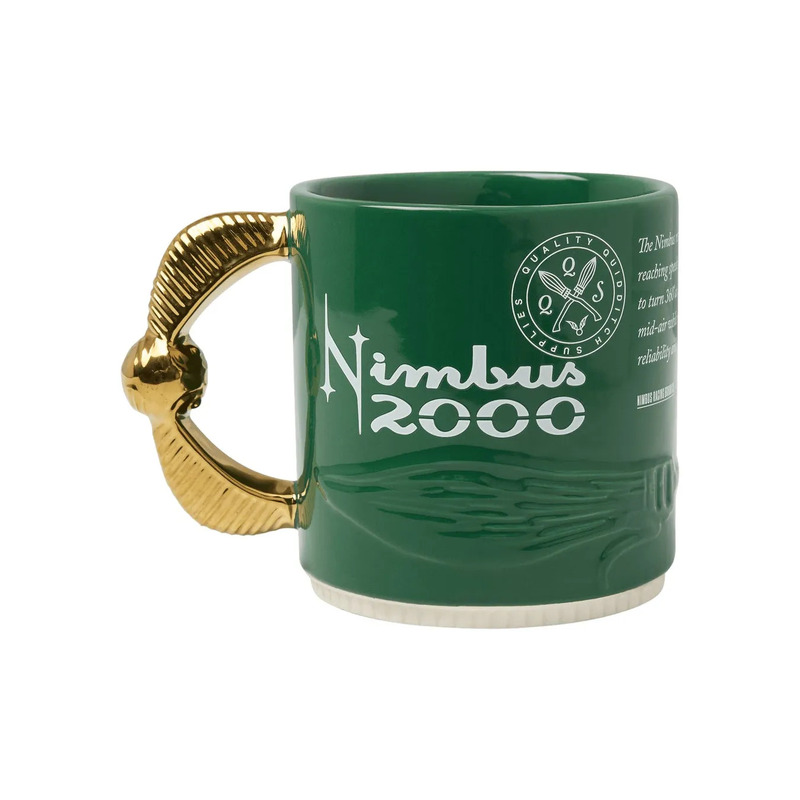緑色のニンバス2000マグカップ