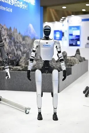 展示会のロボット