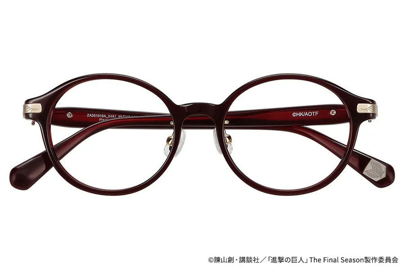 エレン・イェーガーモデルのメガネ