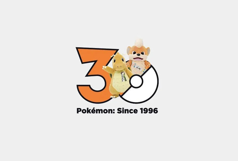 30周年 ポケモン ぬいぐるみ ロゴ