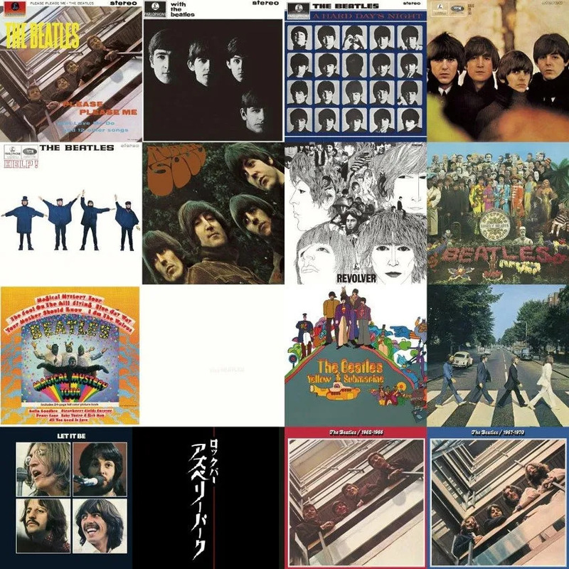 ビートルズのアルバムジャケット