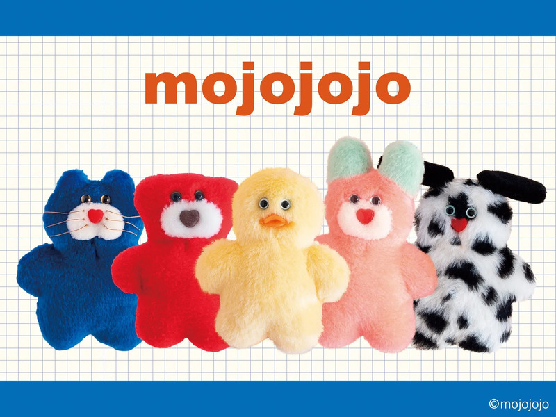 カラフルなぬいぐるみキャラクターが並んだ画像