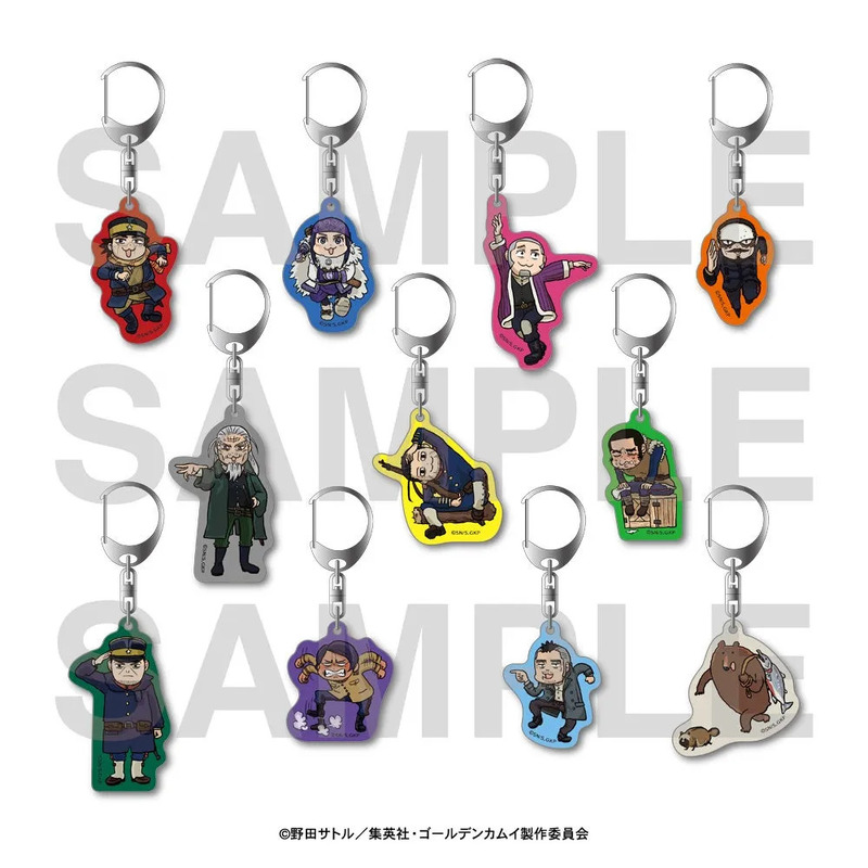 トレーディングアクリルキーホルダー
