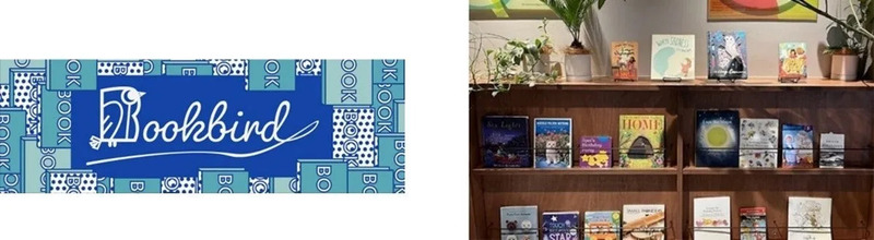 BookbirdのロゴやECサイトのイメージ