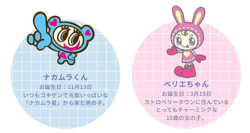 ナルミヤキャラクターズロゴ