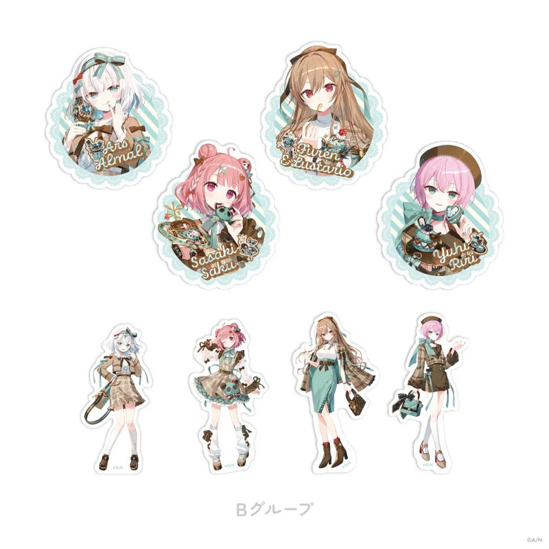 ランダムステッカー Bグループ