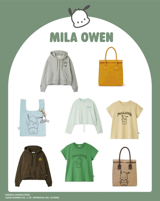 Mila Owenコラボアイテム