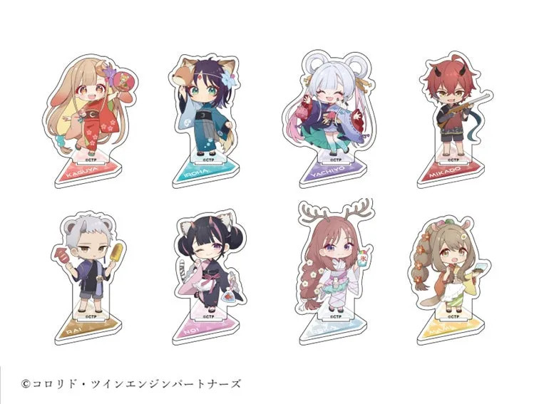 トレーディングミニキャラアクリルスタンド(全8種)