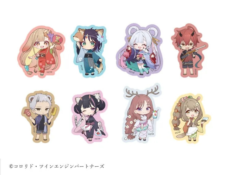グッズ購入特典:ダイカットステッカー(全8種)