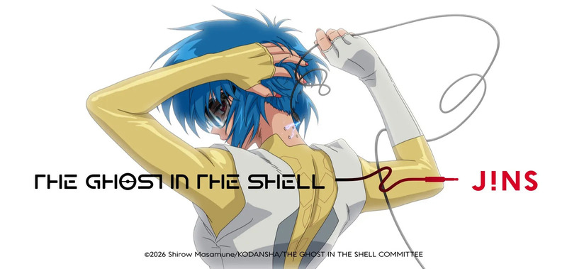 JINS × 攻殻機動隊 THE GHOST IN THE SHELL