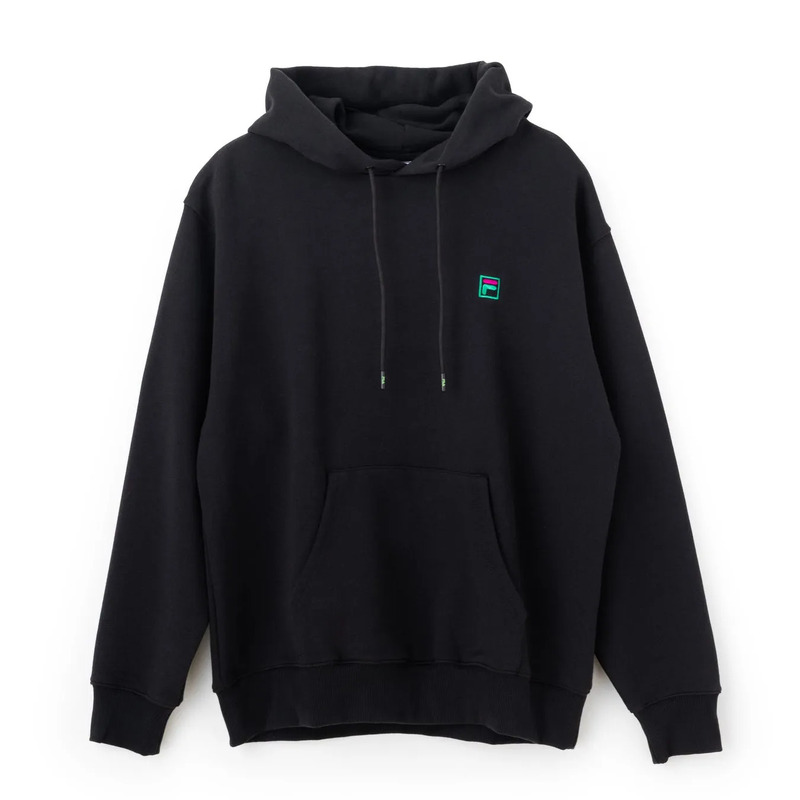 SWEAT HOODIE BLACK (背面)