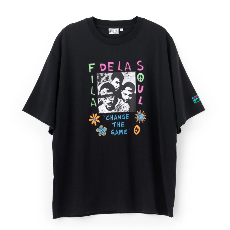 S/S PHOTO T-SHIRT BLACK (前面)