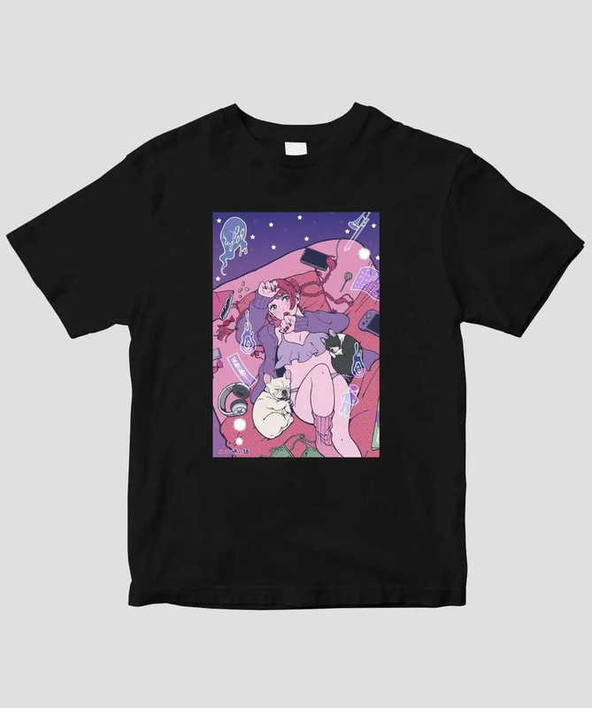 ブラックTシャツ