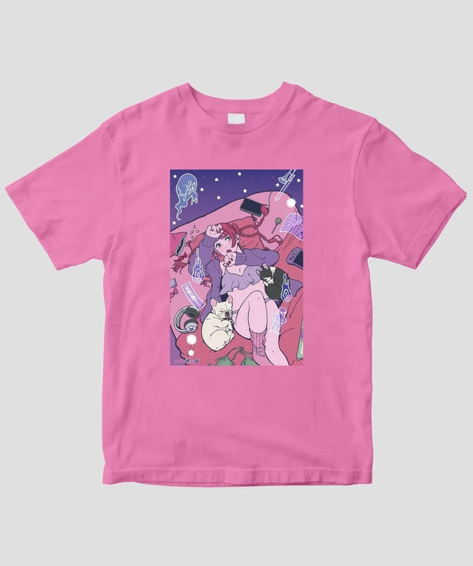 ピンクTシャツ