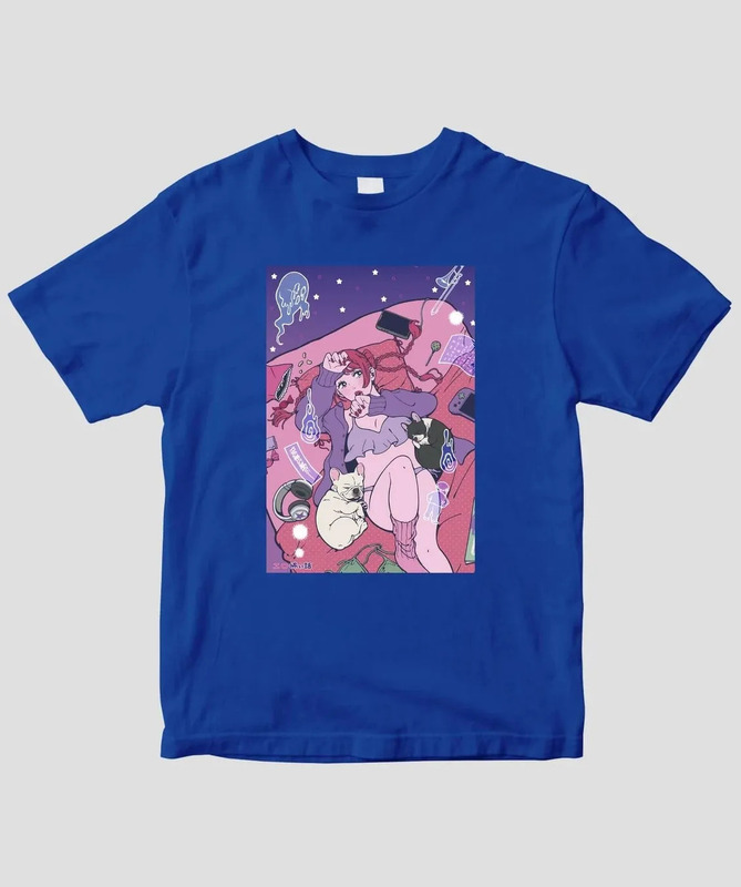 ロイヤルブルーTシャツ